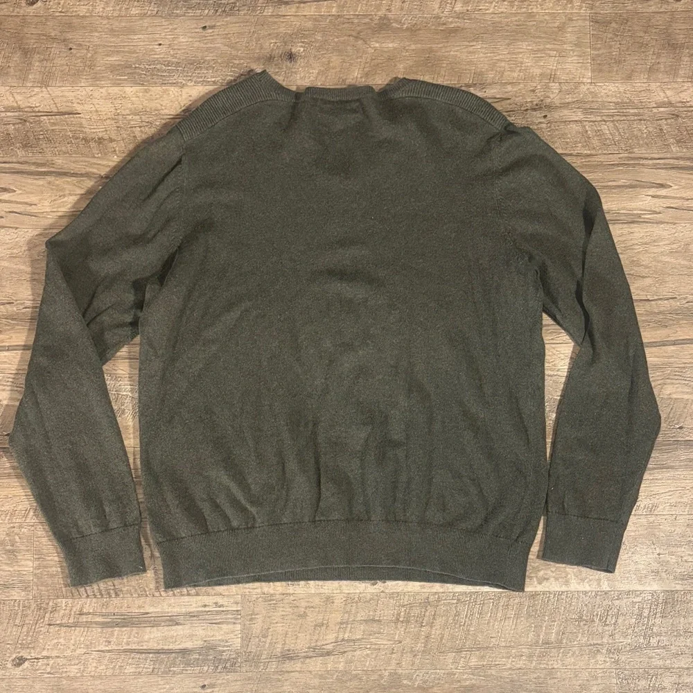 Marc Anthony Olive V-Neck Sweater - Size XXL